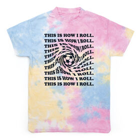 Soccer T-Shirt Short Sleeve - This Is How I Roll Tie Dye
