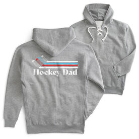 Hockey Sport Lace Sweatshirt - Hockey Dad Sticks