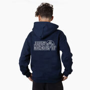 Soccer Hooded Sweatshirt - Just Kickin' It (Back Design)