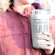 Softball 20 oz. Double Insulated Tumbler - Dad