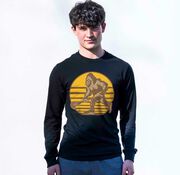 Guys Lacrosse Tshirt Long Sleeve - BigFoot