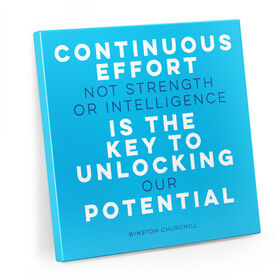 Motivational Canvas Wall Art - Continuous Effort