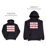 Cheerleading Hooded Sweatshirt - Retro Cheer