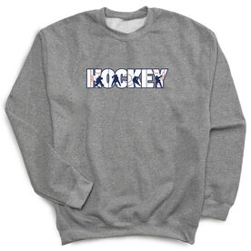 Hockey Crewneck Sweatshirt - Hockey Life