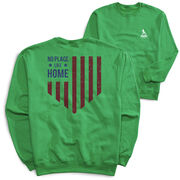 Baseball Crewneck Sweatshirt - No Place Like Home (Back Design)