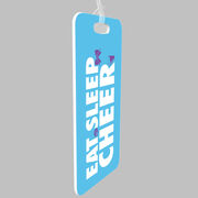 Cheerleading Bag/Luggage Tag - Eat Sleep Cheer
