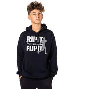 Baseball Hooded Sweatshirt - Rip It Flip It