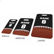 Football Bag/Luggage Tag - Personalized Football Image