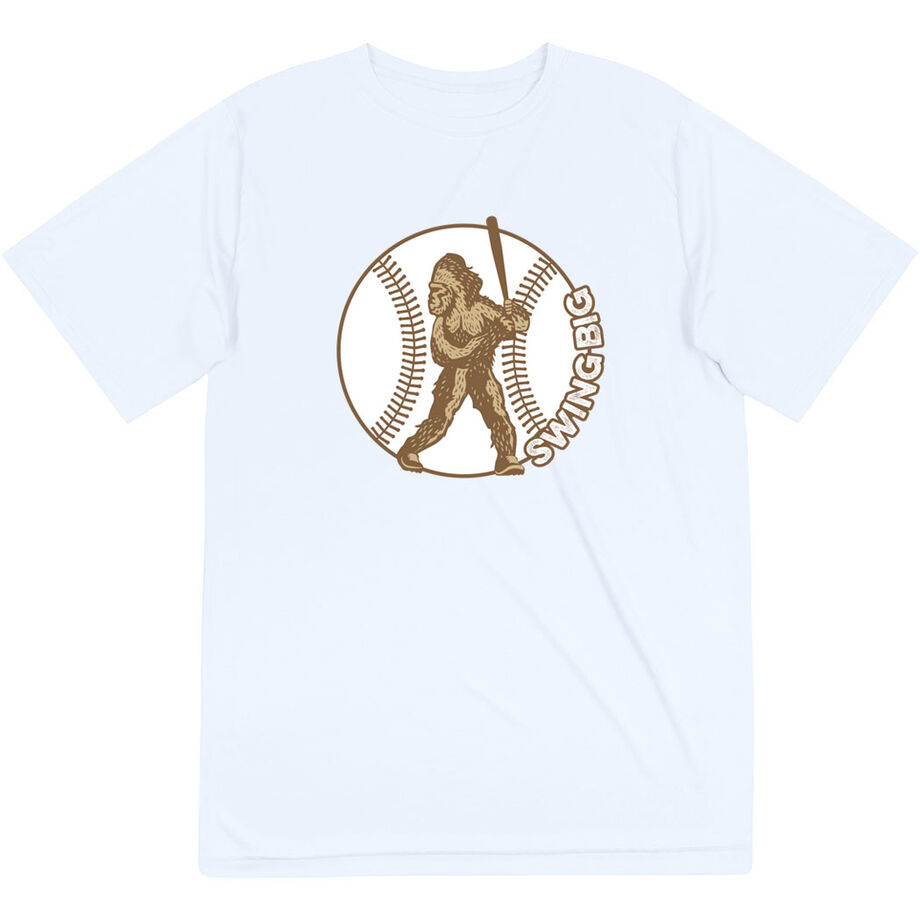Baseball Short Sleeve Performance Tee - Baseball Bigfoot