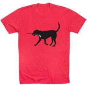 Hockey Tshirt Short Sleeve Howe the Hockey Dog