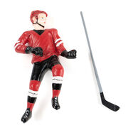 Hockey Ornament - Hockey Player Figure