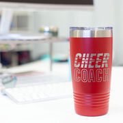 Cheerleading 20 oz. Double Insulated Tumbler - Cheer Coach