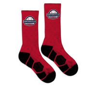 Custom Team Graphic Flex Mid-Calf Socks - Baseball
