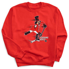 Hockey Crewneck Sweatshirt - Crushing Goals