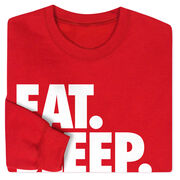 Swimming Crewneck Sweatshirt - Eat Sleep Swim