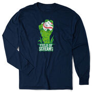 Baseball Tshirt Long Sleeve - Field Of Screams