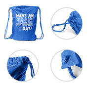 Figure Skating Drawstring Backpack - Have An Ice Day