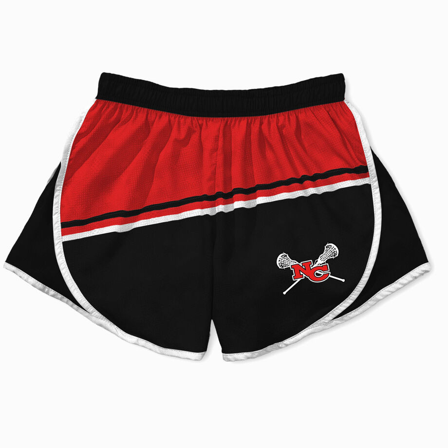 Girls Lacrosse Shorts - New Canaan Lacrosse Logo (GIRLS)