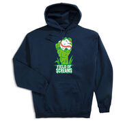 Baseball Hooded Sweatshirt - Field Of Screams