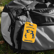 Wrestling Bag/Luggage Tag - Personalized Wrestling Team Wrestlers