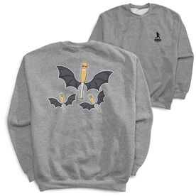 Baseball Crewneck Sweatshirt - It's Bats (Back Design)