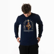 Guys Lacrosse Tshirt Long Sleeve - Lone Star Lacrosse
