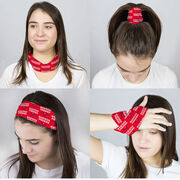 Baseball Multifunctional Headwear - Personalized Team Name Repeat RokBAND