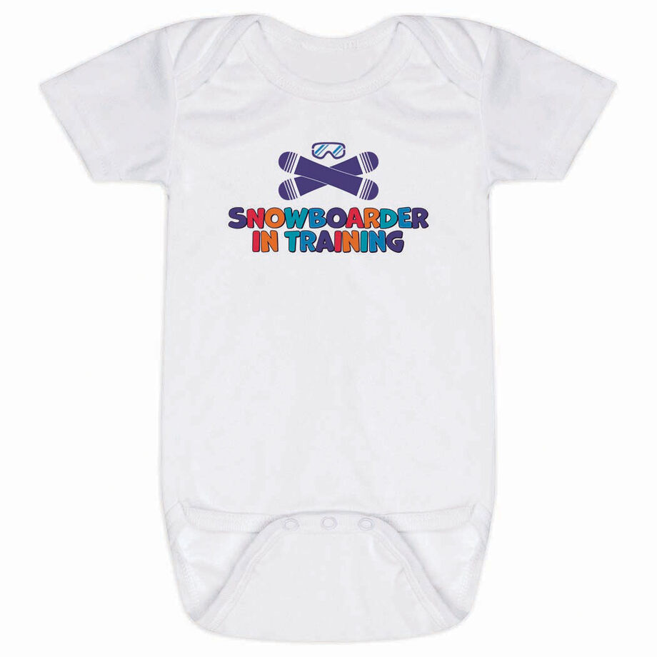 Snowboarding Baby One-Piece - Snowboarder in Training