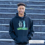Golf Hooded Sweatshirt - Eat. Sleep. Golf