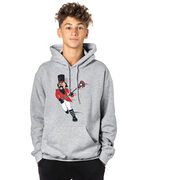 Guys Lacrosse Hooded Sweatshirt - Crushing Goals