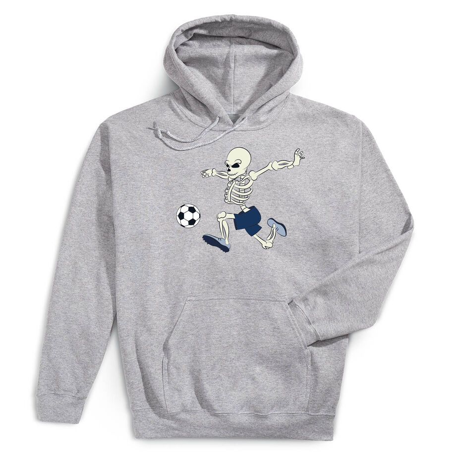 Soccer Hooded Sweatshirt - Skeleton Striker