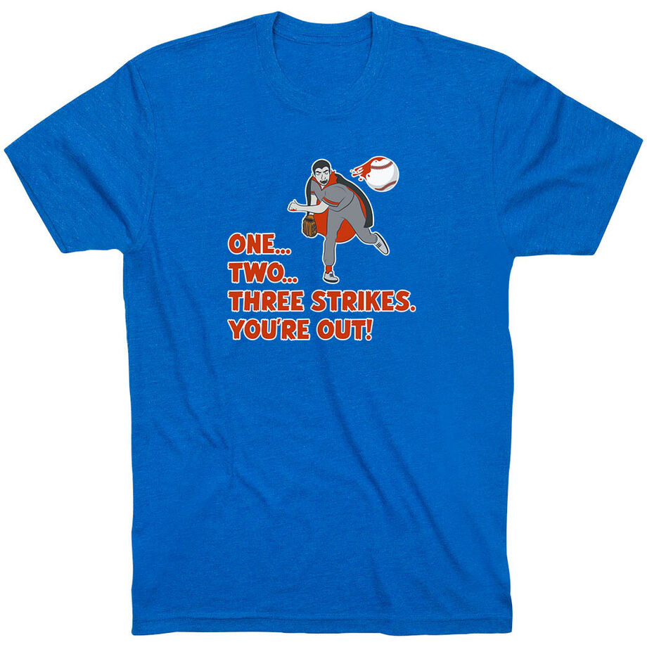 Baseball Short Sleeve T-Shirt - The Pitch Count