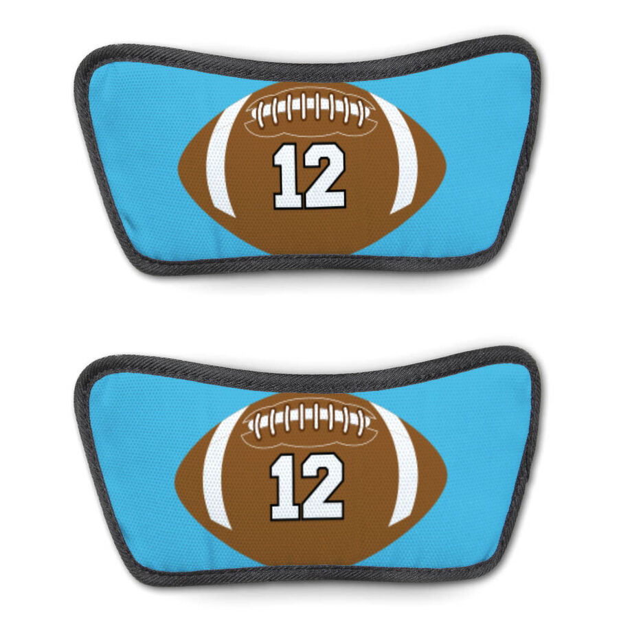Football Repwell&reg; Sandal Straps - Football With Number
