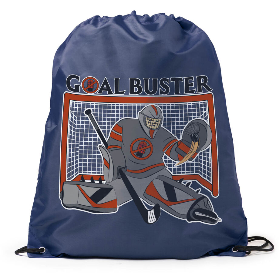 Hockey Drawstring Backpack - Goal Buster
