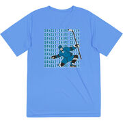 Hockey Short Sleeve Performance Tee - Dangle Snipe Celly Player