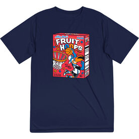 Basketball Short Sleeve Performance Tee - Fruit Hoops