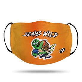 Seams Wild Football Face Mask - Slowyo
