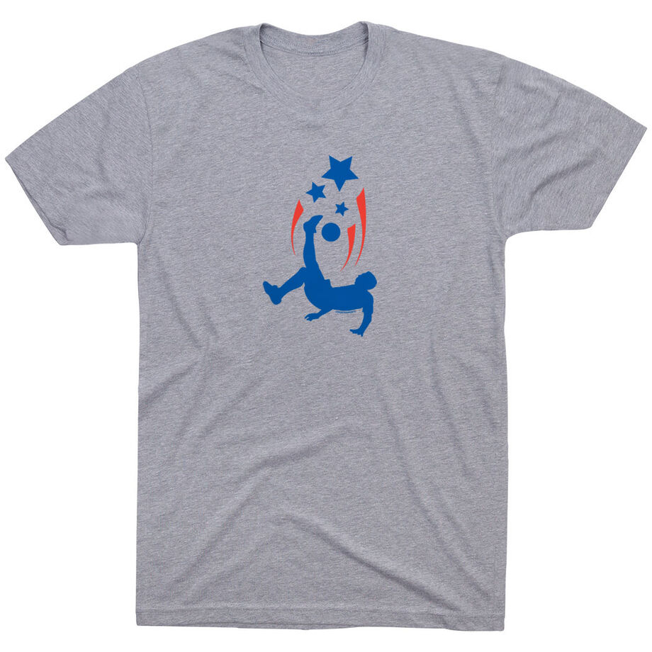 Soccer Tshirt Short Sleeve USA Spirit Soccer