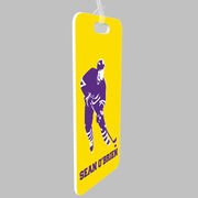 Hockey Bag/Luggage Tag - Personalized Hockey Player