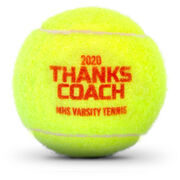 Personalized Tennis Ball - Thanks Coach