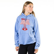 Baseball Hooded Sweatshirt - Baseball's My Favorite