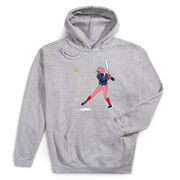 Softball Hooded Sweatshirt - Softball Star