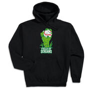 Baseball Hooded Sweatshirt - Field Of Screams