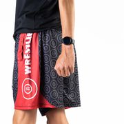 Wrestling Beckett&trade; Shorts - Wrestling Mat