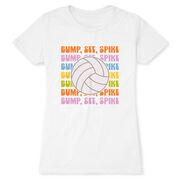 Volleyball Women's Everyday Tee - Bump, Set, Spike
