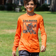 Hockey Long Sleeve Performance Tee - Goal Buster