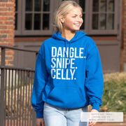 Hockey Hooded Sweatshirt - Dangle Snipe Celly Words