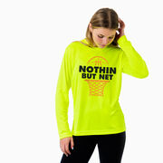 Basketball Long Sleeve Performance Tee - Nothin But Net