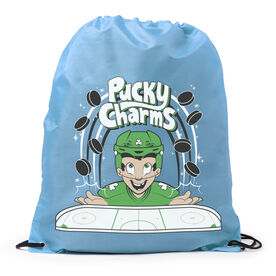 Hockey Drawstring Backpack - Pucky Charms