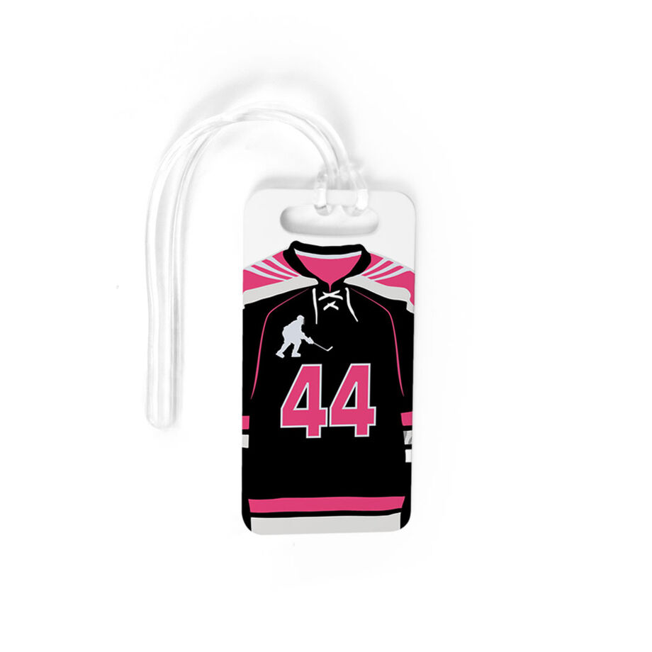 Hockey Bag/Luggage Tag - Personalized Hockey Jersey